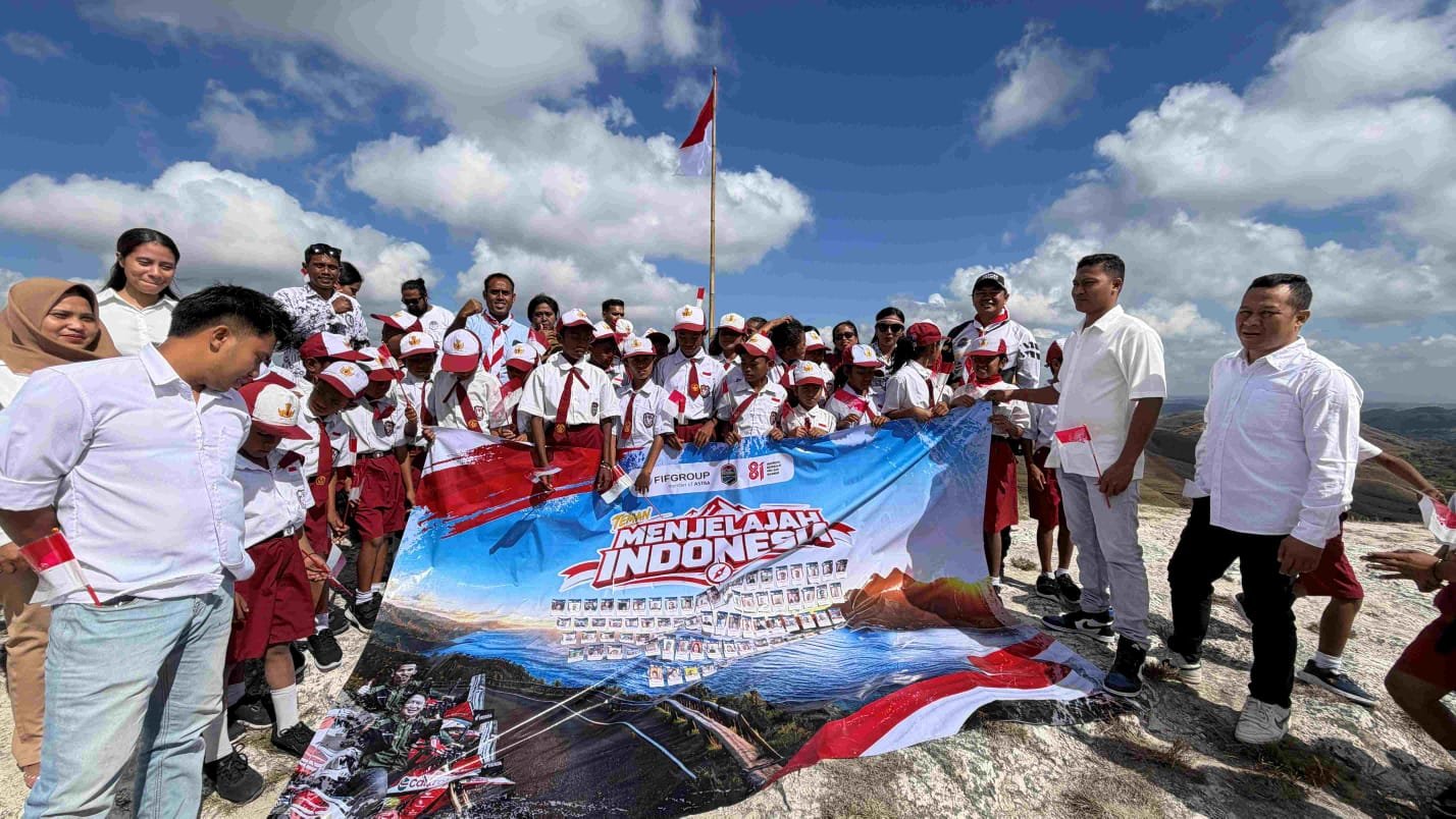 Lintangnusa Tempuh Ribuan Kilometer, FIFGROUP Dukung Misi Bawa Merah Putih dan Semangat Belajar ke Sumba