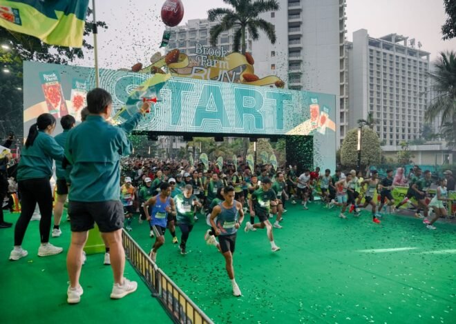 Lebih dari 5.000 Pelari Ikuti BrookFarm Almond Run 2026, Tren Gaya Hidup Fit Terus Menguat