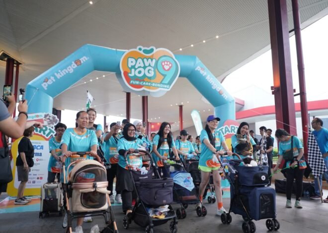 PAWJOG 9 di QBIG BSD Jadi Ruang Kebersamaan 800 Pawrents dan Anabul