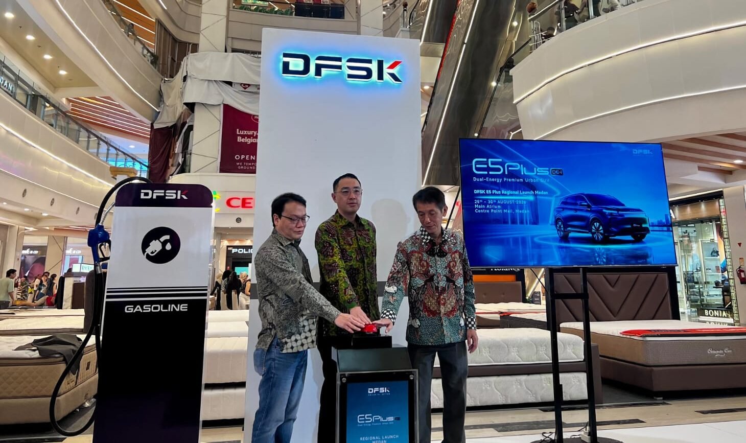 DFSK E5 Plus Perluas Jejak di Medan, Tawarkan Mobilitas PHEV untuk Kota dan Perjalanan Jauh