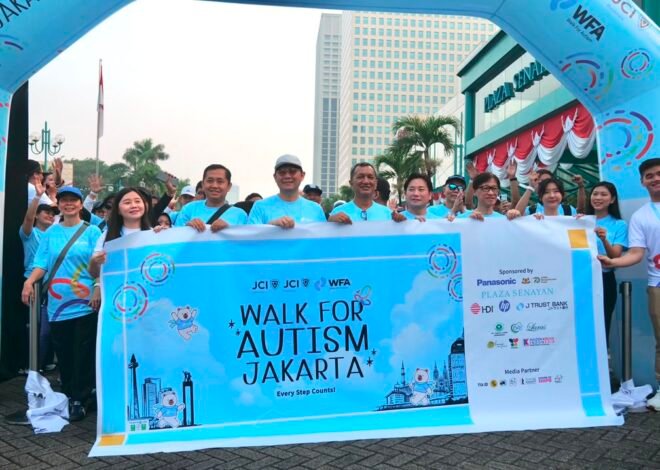 Panasonic Perkuat Komitmen Inklusivitas Lewat Walk for Autism 2026