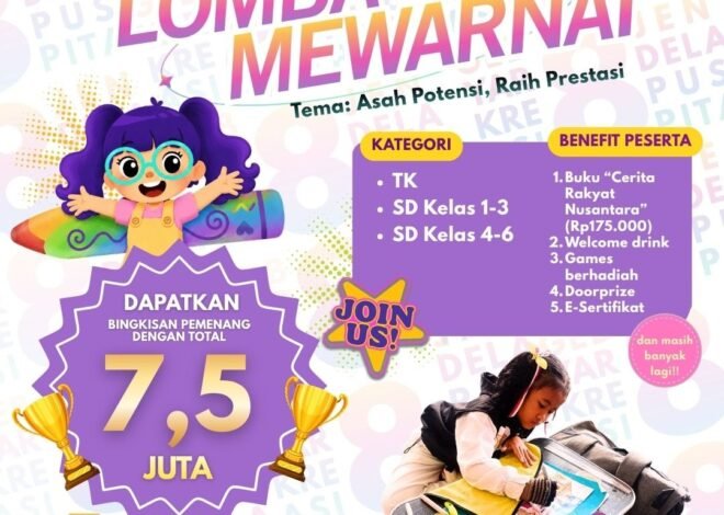Dari Warna dan Imajinasi, Gebyar Kreasi Jendela Puspita Membuka Ruang Anak untuk Berprestasi