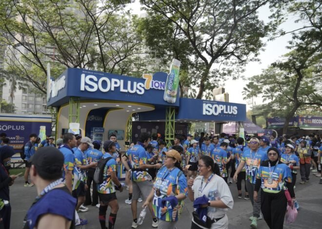Di Antara Langkah dan Napas, ISOPLUS Run Membawa Semangat Lari ke Ruang Urban