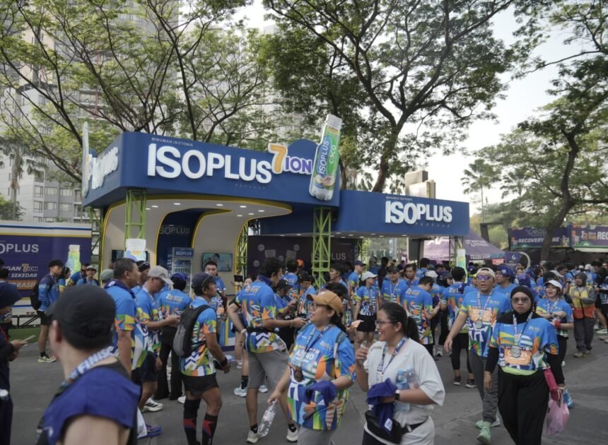 Di Antara Langkah dan Napas, ISOPLUS Run Membawa Semangat Lari ke Ruang Urban
