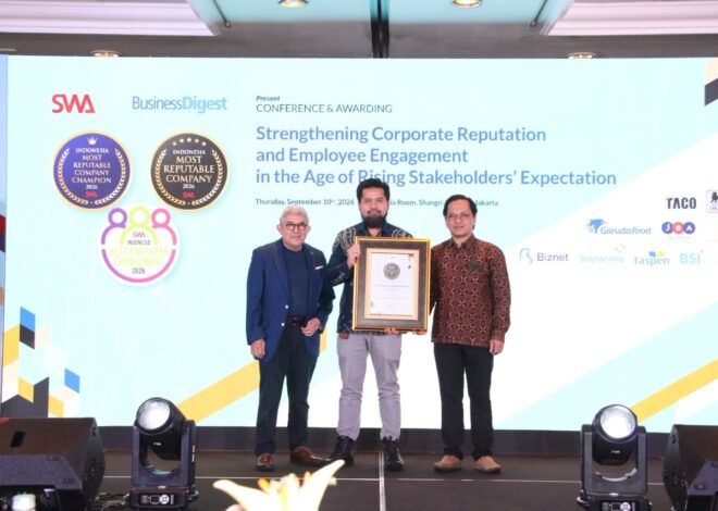 Panasonic Gobel Indonesia Raih Indonesia Most Reputable Companies Award 2026