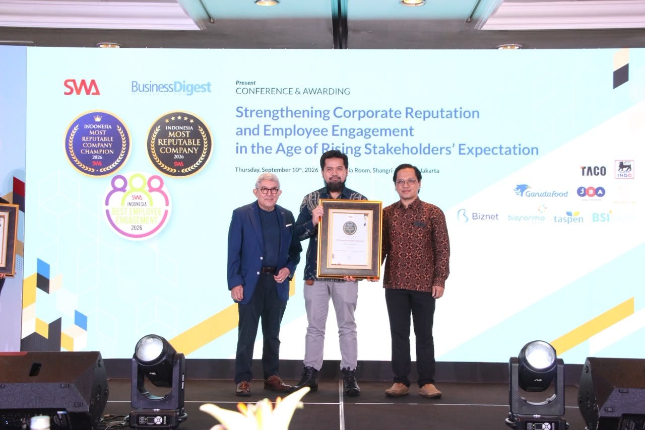 Panasonic Gobel Indonesia Raih Indonesia Most Reputable Companies Award 2026