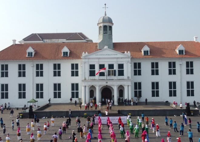 Tari Keroncong Nusantara Satukan 500 Penari di Kota Tua Jakarta