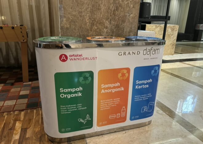 The Art of Goodness Grand Dafam Braga Bandung Bangun Kebiasaan Pilah Sampah