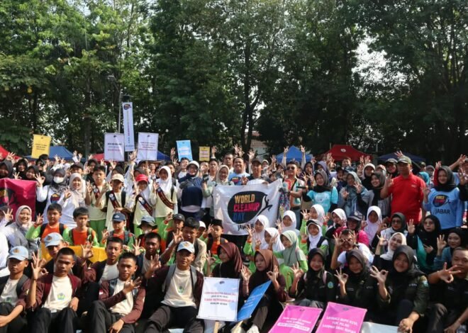 300 Relawan Bergerak di Purwakarta, WCD Jawa Barat 2026 Kumpulkan 27,84 Kg Sampah