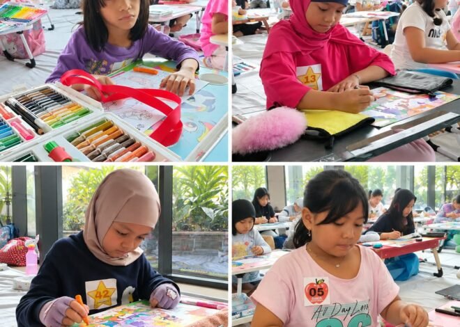 Gebyar Kreasi VIII Ajak Anak Kembangkan Kreativitas Lewat Lomba Mewarnai