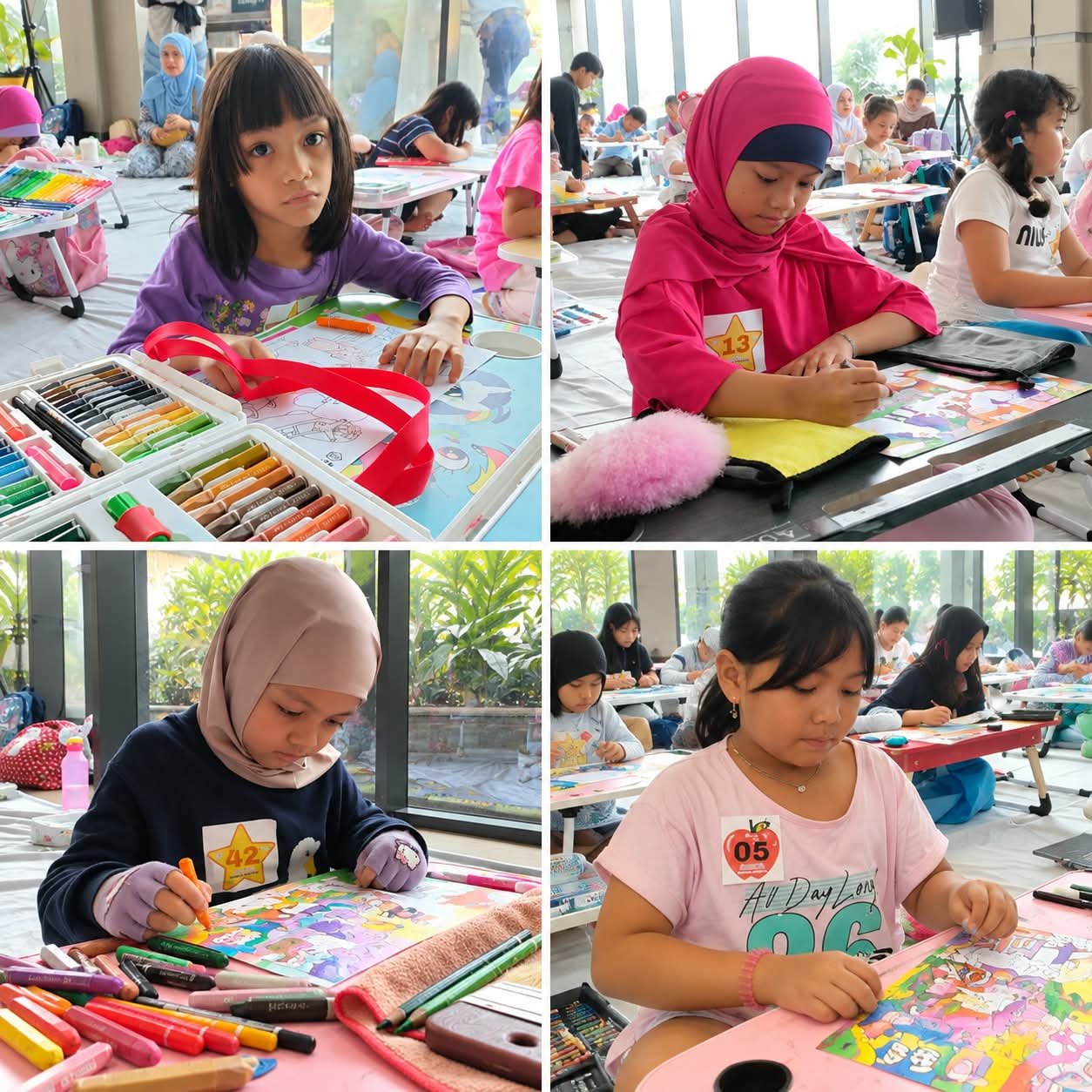 Gebyar Kreasi VIII Ajak Anak Kembangkan Kreativitas Lewat Lomba Mewarnai