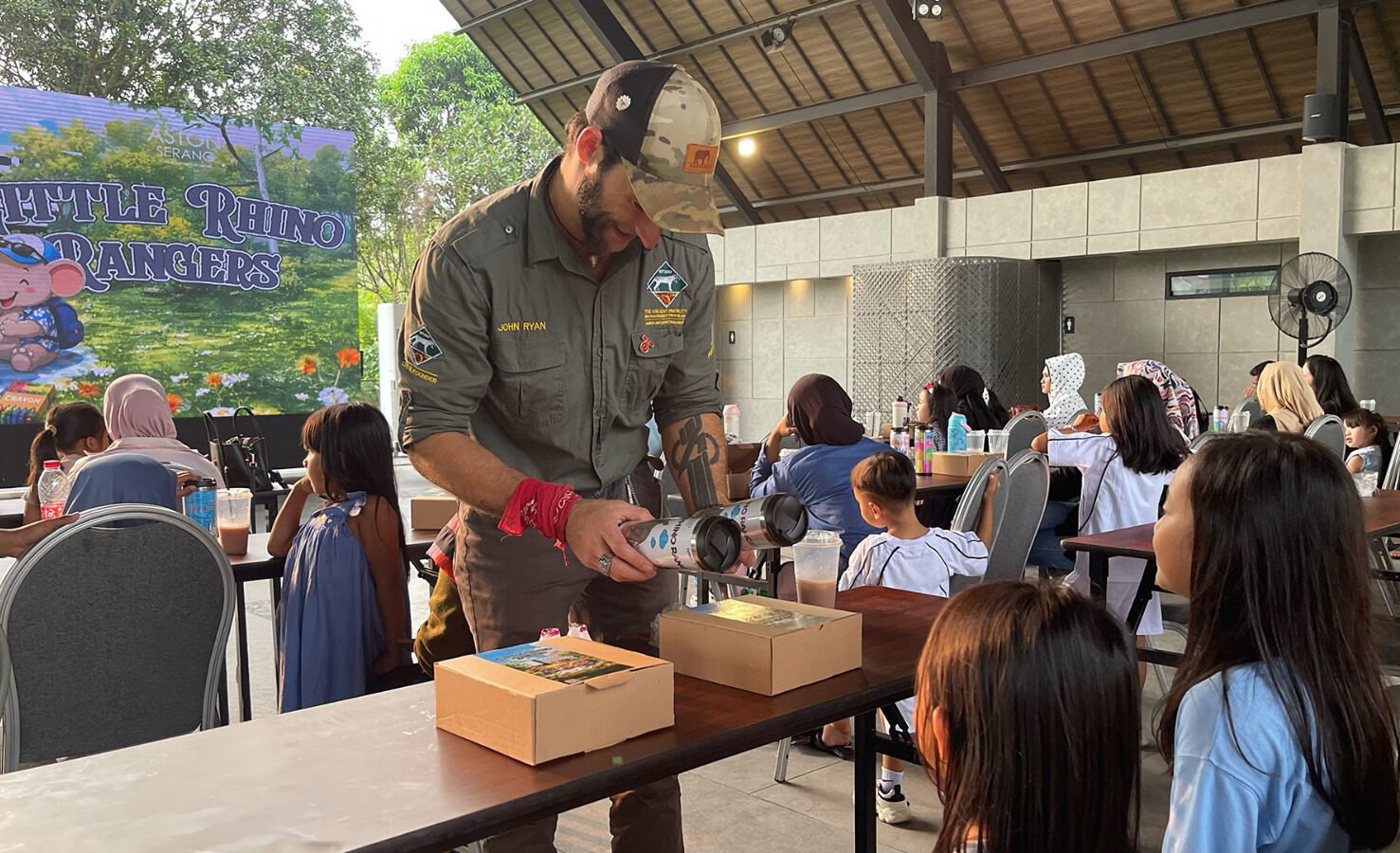 World Rhino Day di Aston Serang Kenalkan Konservasi Badak Jawa kepada Anak