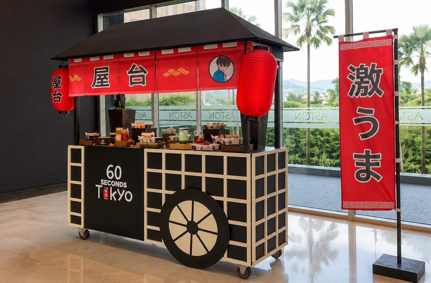60 Seconds to Tokyo di Aston Sentul, Ketika Japanese Street Food Bertemu Suasana Resort