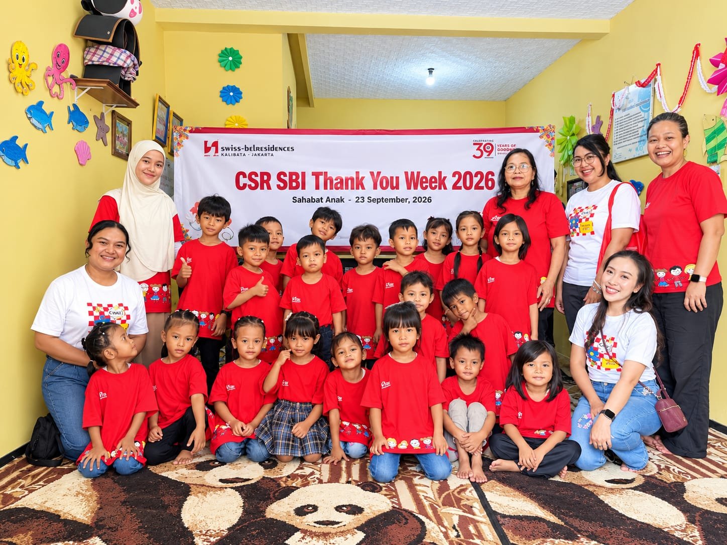 Semangat Local Heart, Swiss-Belresidences Kalibata Perkuat Kepedulian Lewat CSR Bersama Sahabat Anak