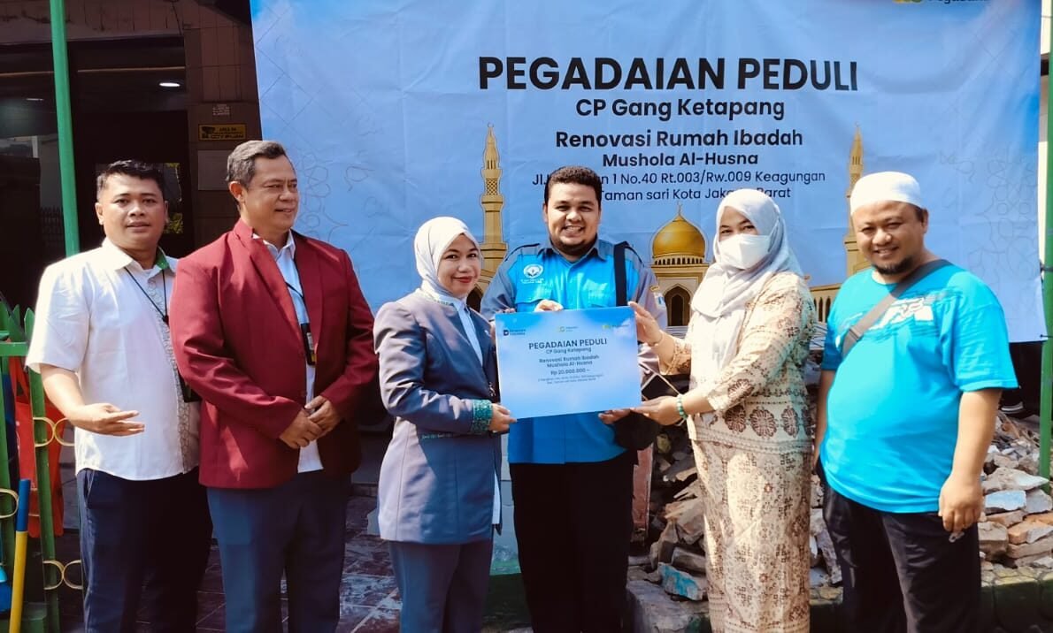 Pegadaian Dorong Rumah Ibadah Lebih Inklusif melalui Program Peduli di Jakarta dan Banten