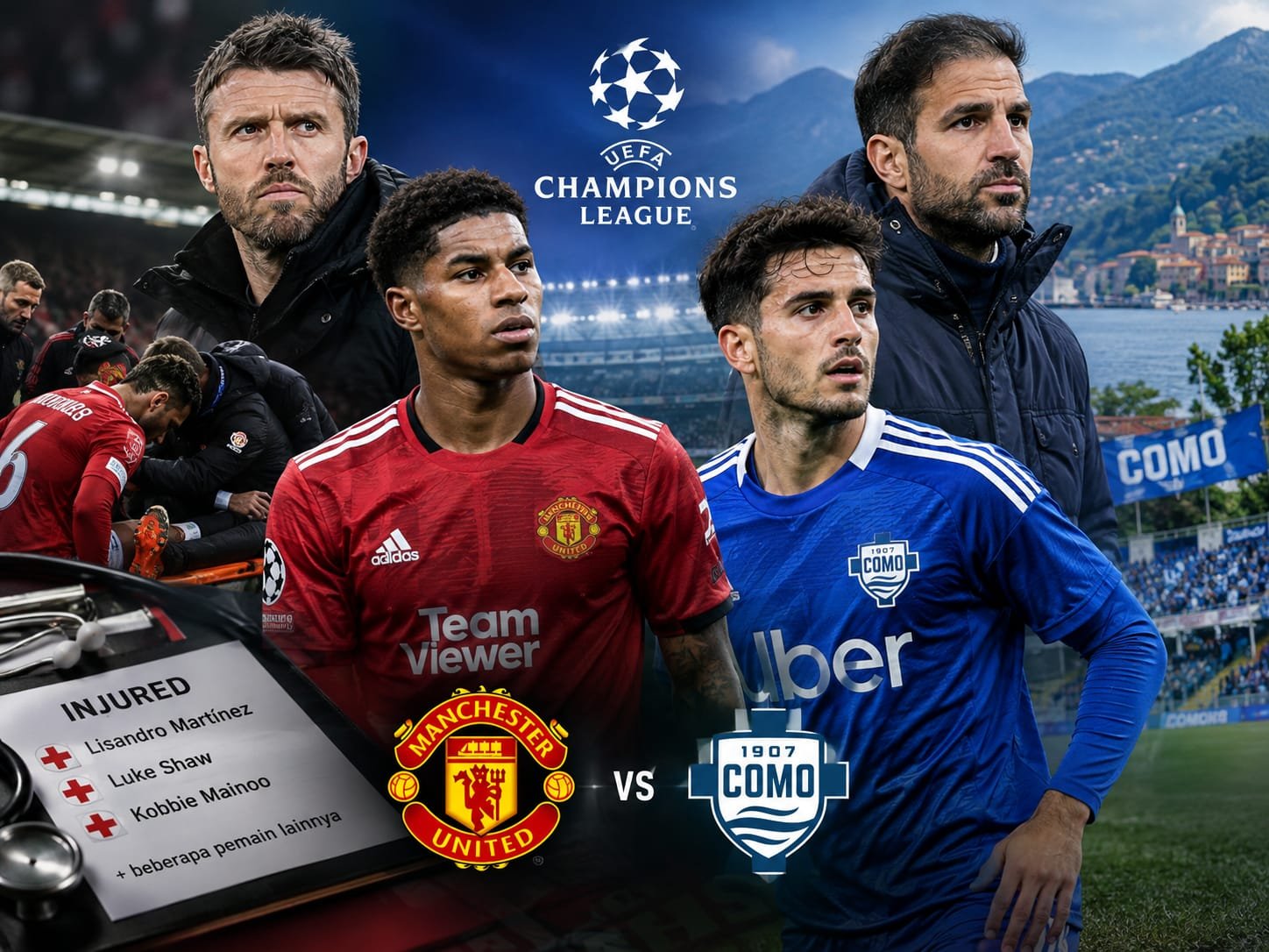 Manchester United Dihantam Cedera, Como Siap Bikin Kejutan