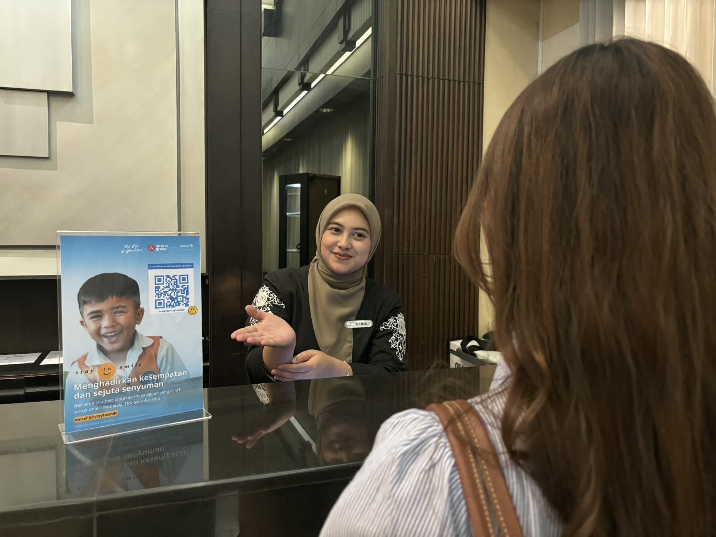 Menginap Sambil Berbagi, Grand Dafam Braga Bandung Dukung Program UNICEF