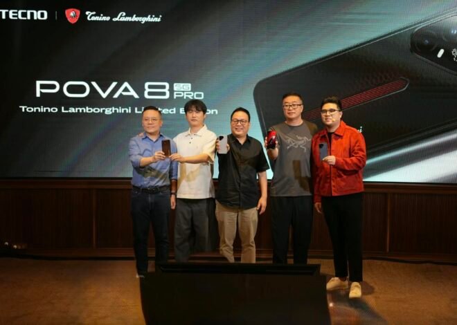 TECNO POVA 8 Pro 5G Gandeng Tonino Lamborghini, Tawarkan Performa Kencang dan Desain Eksklusif