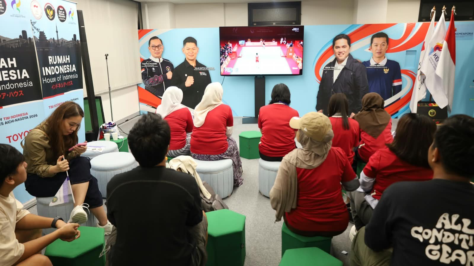 Rumah Indonesia di Nagoya Perkuat Dukungan dan Diplomasi Olahraga Indonesia