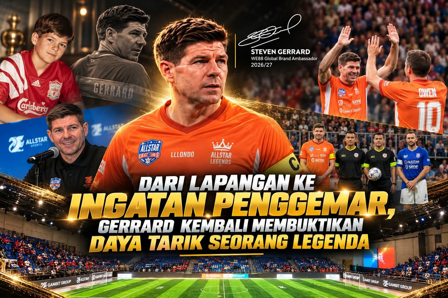 Warisan Gerrard dan Cara Sepak Bola Menyatukan Penggemar Lintas Generasi