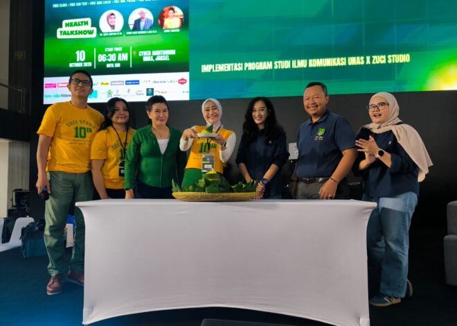 Zuci Studio Gandeng Unas dan RS Husada, Dorong Olahraga sebagai Bagian dari Gaya Hidup Sehat