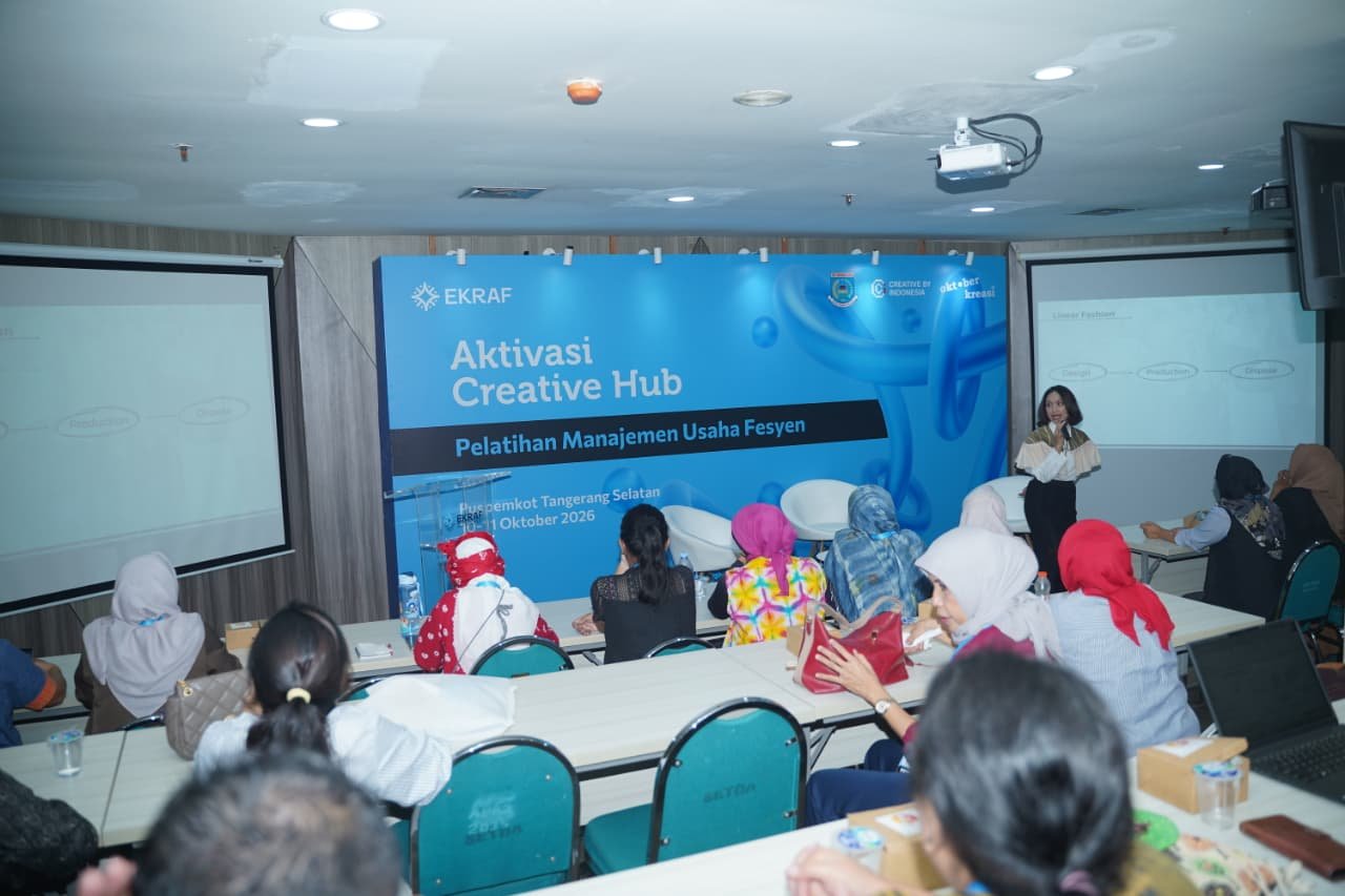 Creative Hub Fesyen Tangerang Selatan Perkuat Kapasitas Usaha dan Praktik Berkelanjutan