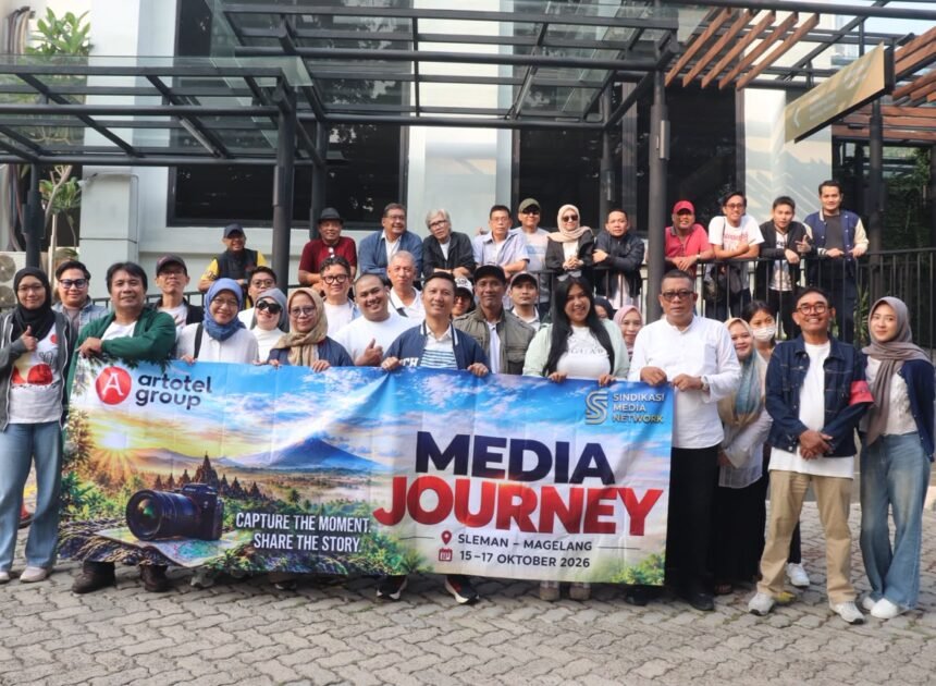 Dari Jakarta ke Sleman, Perjalanan Sindikasi Media Network Diwarnai Canda dan Kebersamaan