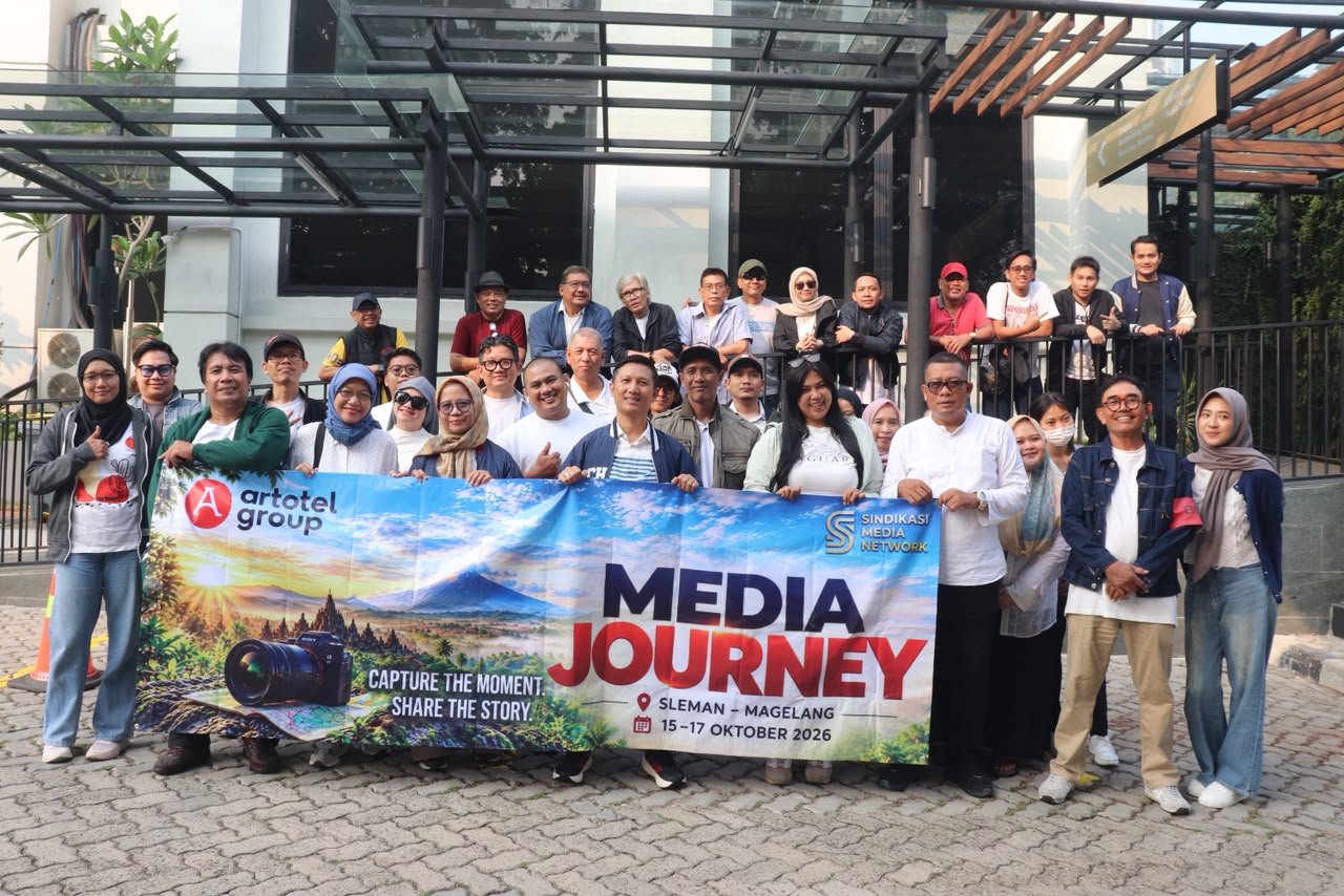 Dari Jakarta ke Sleman, Perjalanan Sindikasi Media Network Diwarnai Canda dan Kebersamaan