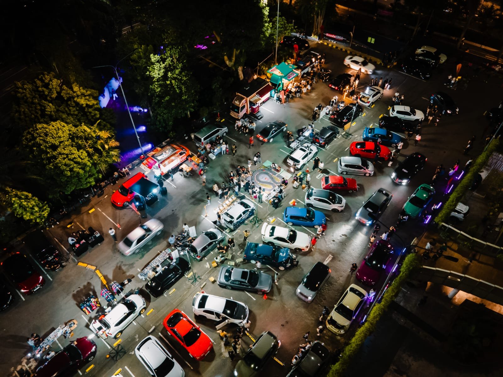 Honda Culture Indonesia Perkuat Ekosistem Komunitas Otomotif Lewat Night Meet Up