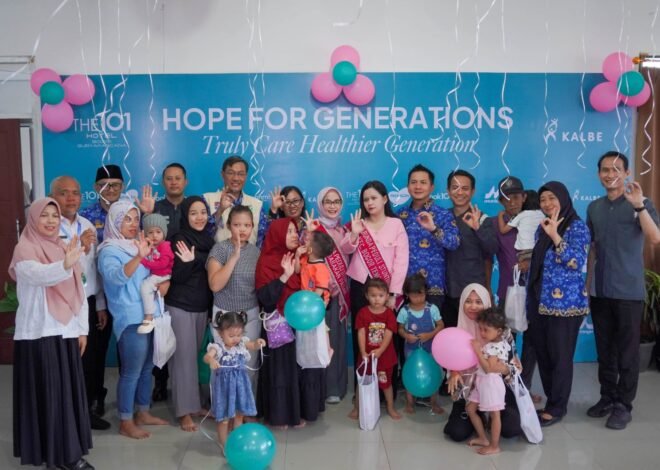 HOPE FOR GENERATIONS, THE 1O1 Bogor Salurkan Bantuan Nutrisi bagi Ibu dan Anak