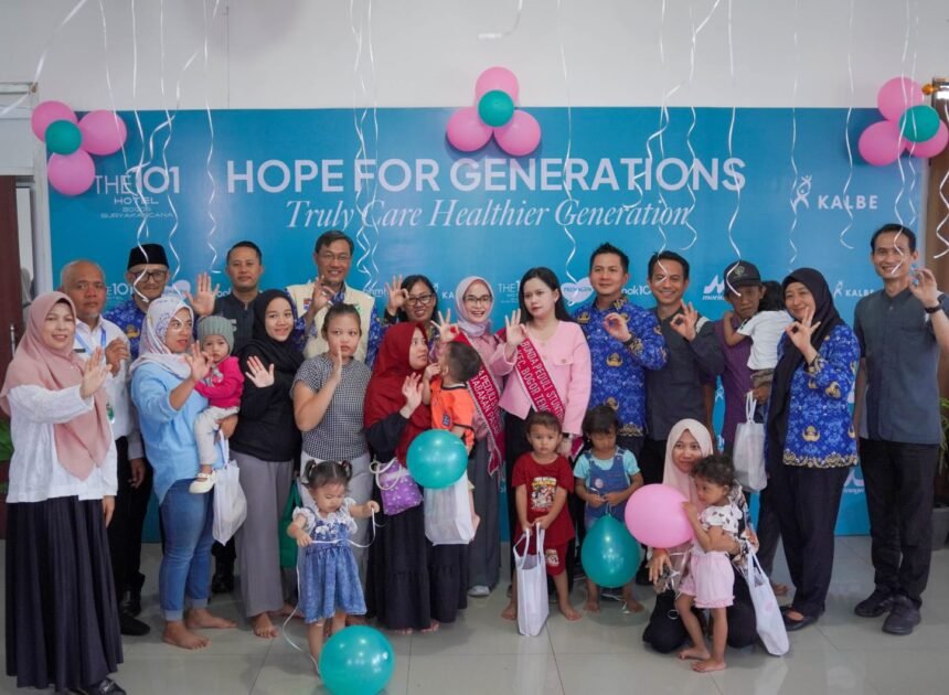 HOPE FOR GENERATIONS, THE 1O1 Bogor Salurkan Bantuan Nutrisi bagi Ibu dan Anak