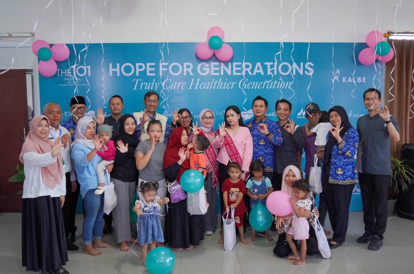 HOPE FOR GENERATIONS, THE 1O1 Bogor Salurkan Bantuan Nutrisi bagi Ibu dan Anak