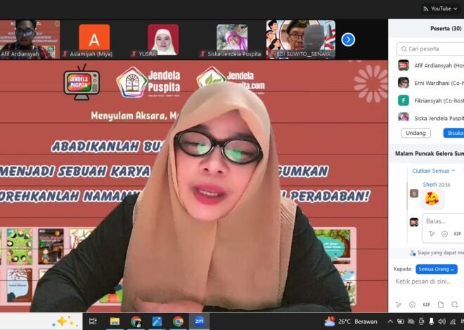 Merawat Persatuan melalui Puisi, Jendela Puspita Jadikan Sumpah Pemuda Momentum Gerakan Literasi